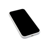 GreenMind iPhone 13 Fôret Silikon Deksel - Hvit