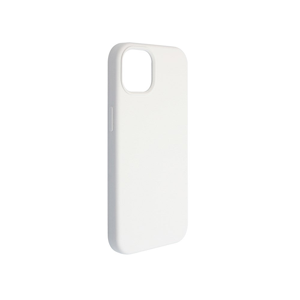 GreenMind iPhone 13 Mini Fôret Silikon Deksel - Hvit