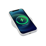 GreenMind iPhone 13 Mini Fôret Silikon Deksel - Hvit