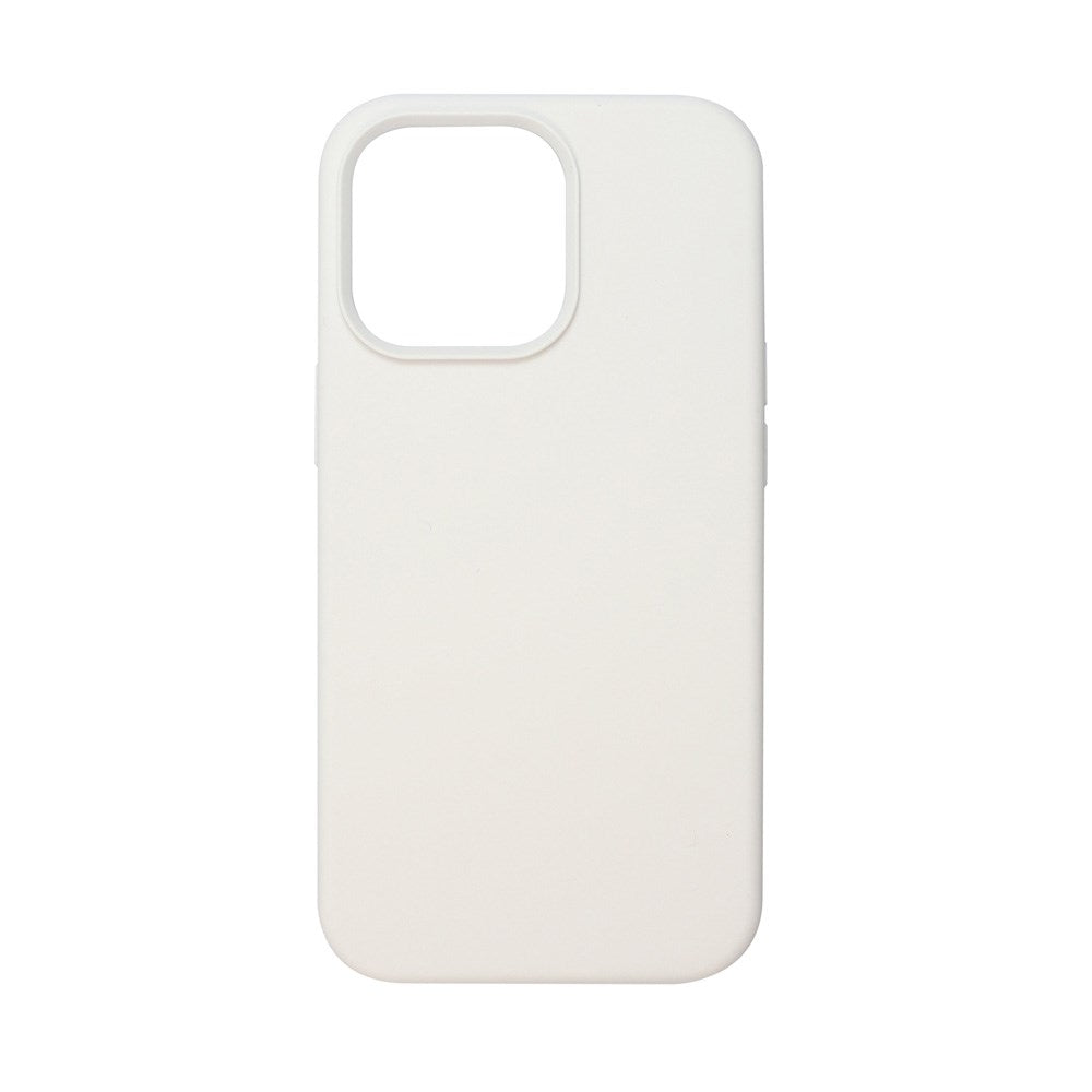 GreenMind iPhone 13 Pro Fôret Silikon Deksel - Hvit