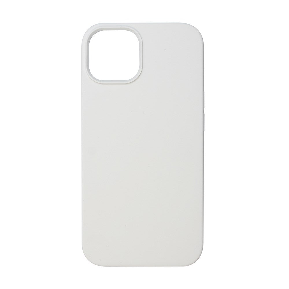 GreenMind iPhone 14 Fôret Silikon Deksel - Hvit