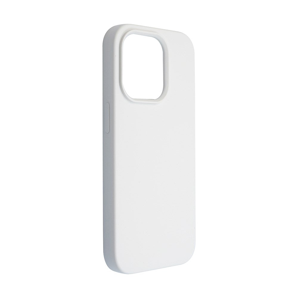 GreenMind iPhone 14 Pro Fôret Silikon Deksel - Hvit