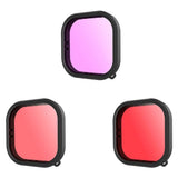 TELESIN Linsefilter for Vanntett Etui til GoPro Hero 9 / 10 / 11 / 12