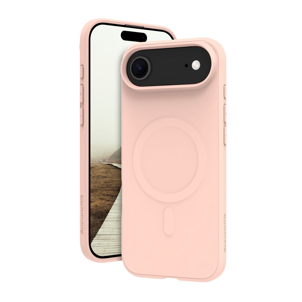 iPhone Air dbramante1928 Greenland Pro Deksel - MagSafe Kompatibel - Pink Sand