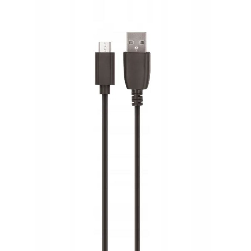 Setty USB-A til Micro USB Kabel 2A - 1m - Svart