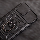 iPhone 17e / 16e TFO Defender Slide Deksel - Svart