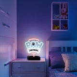 Neon LED-Skilt med Stativ - Paw Patrol