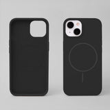 iPhone 16 Pro Silicone Thin Deksel - MagSafe Kompatibel - Svart