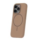 iPhone 16 Pro Silicone Thin Deksel - MagSafe Kompatibel - Brun