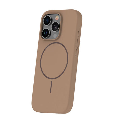 iPhone 16 Pro Silicone Thin Deksel - MagSafe Kompatibel - Brun