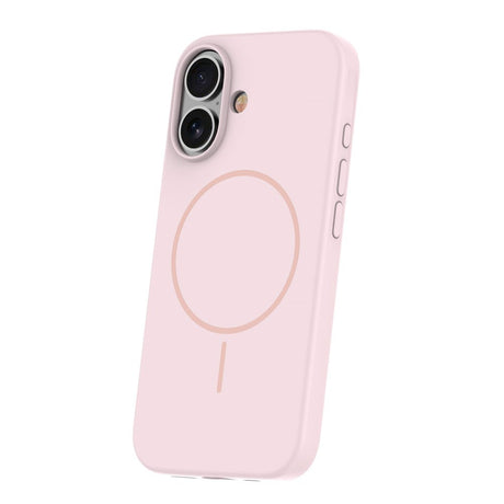 iPhone 16 Silicone Thin Deksel - MagSafe Kompatibel - Rosa