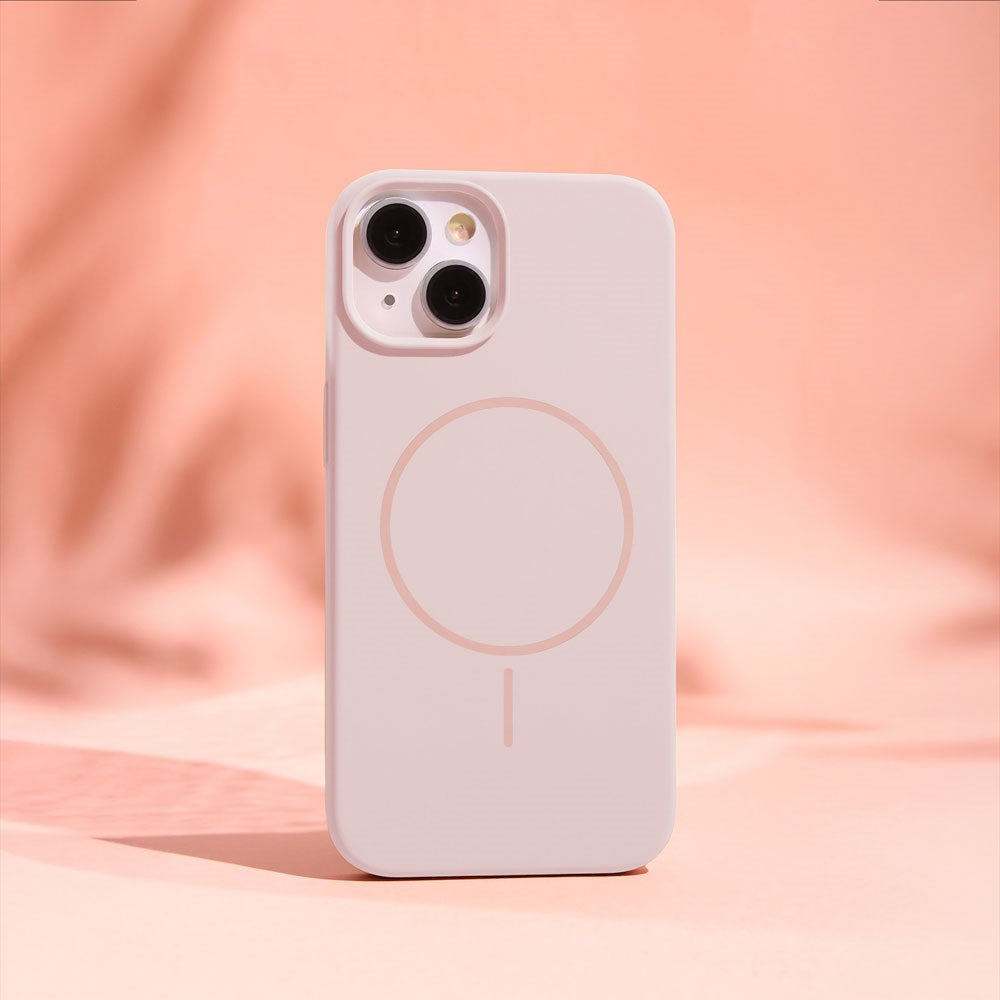 iPhone 16 Pro Silicone Thin Deksel - MagSafe Kompatibel - Rosa
