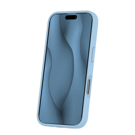 iPhone 16 Silicone Thin Deksel - MagSafe Kompatibel - Lys Blå