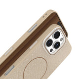 iPhone 17e / 16e TFO Glitter Thin Deksel - MagSafe Kompatibel - Brun