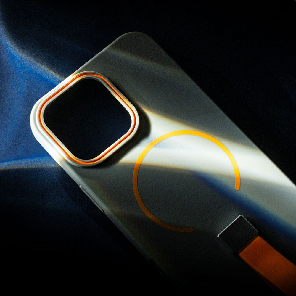 iPhone 16 Pro TFO Loop Thin Deksel - MagSafe Kompatibel - Grå