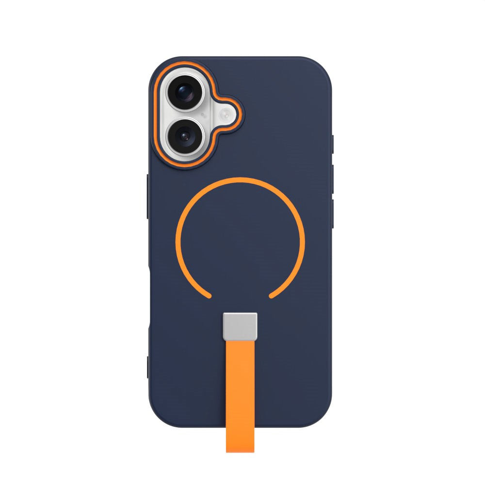 iPhone 16 Pro TFO Loop Thin Deksel - MagSafe Kompatibel - Mørkeblå