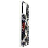 iPhone 16 Pro TFO Glow Glam Deksel - Blå / Blomster