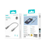 BWOO Lightning til 3,5 mm Jack Adapter – Grå