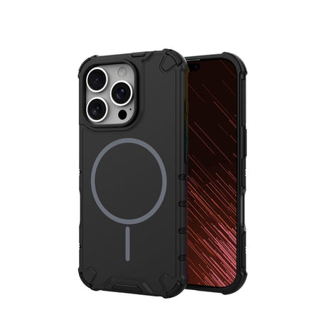 iPhone 16 Pro TFO Defender Hybrid Deksel - MagSafe Kompatibel - Svart