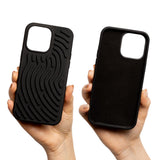 iPhone 17 Pro TFO DIY Snake Silikon Deksel - Svart