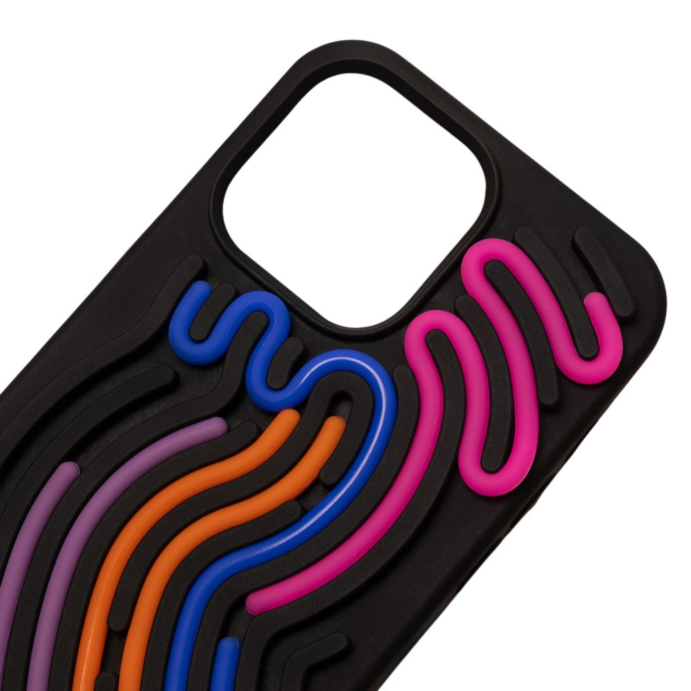 iPhone 17 Pro TFO DIY Snake Silikon Deksel - Svart