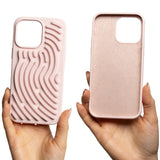 iPhone 17 Pro TFO DIY Snake Silikon Deksel - Lyserød