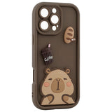 iPhone 11 TFO Ultra Trendy 3D Deksel - Brown Capybara