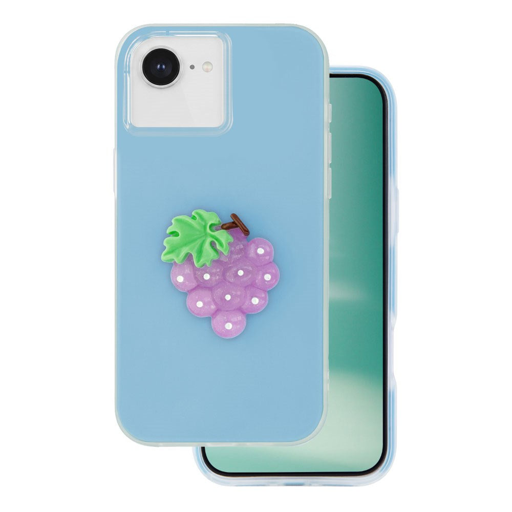 iPhone 17e / 16e TFO 3D Frukt Deksel – Druer