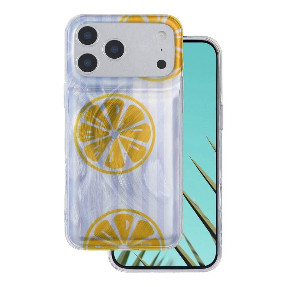 iPhone 17 Pro TFO Ultra Trendy Sommer Deksel - Lemon