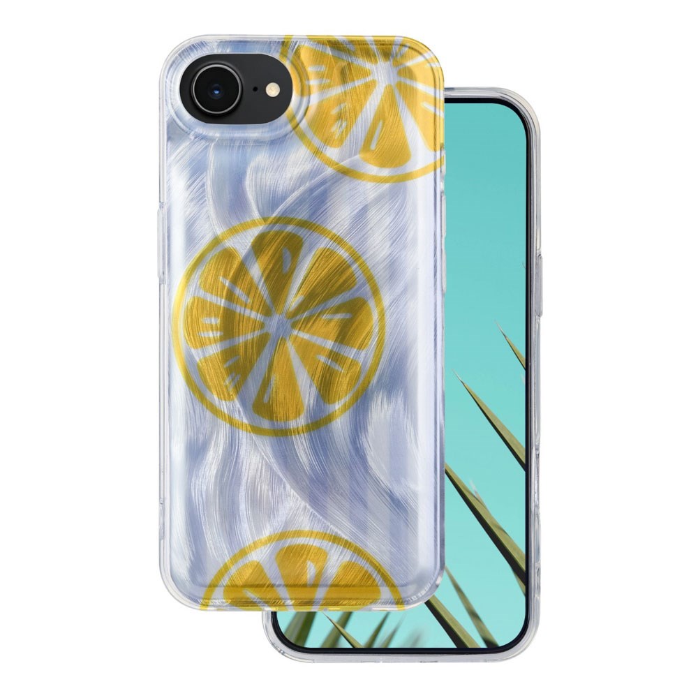 iPhone 17e / 16e TFO Ultra Trendy Sommer Deksel - Lemon