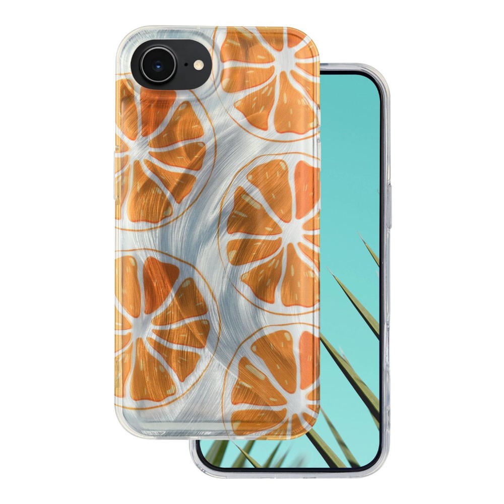 iPhone 17e / 16e TFO Ultra Trendy Sommer Deksel - Orange