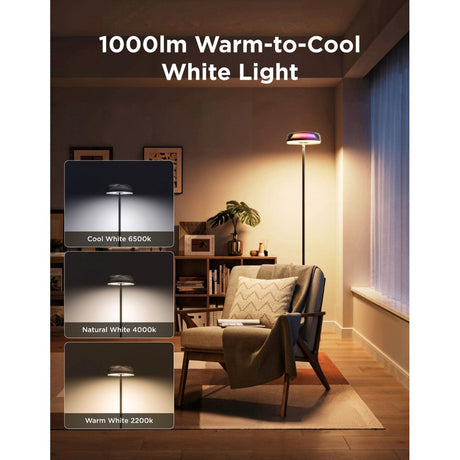 Govee Uplighter Floor Lamp - Svart