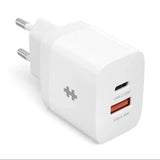 Targus HyperJuice 20W Vegglader m. 1x USB-C & 1x USB-A - Hvit