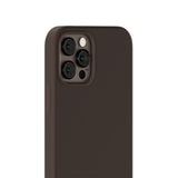 Holdit iPhone 12 / 12 Pro Soft Touch Silikon Deksel - Chocolate