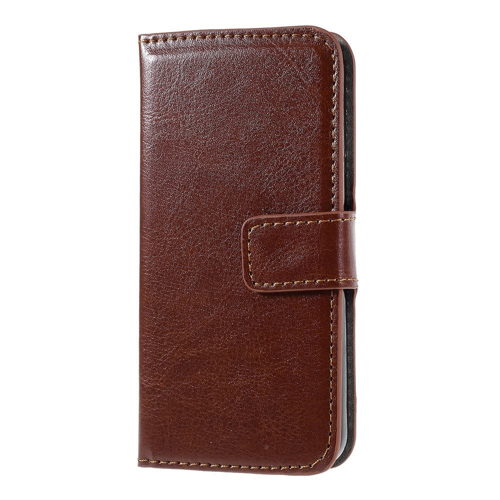 iPhone SE / 5s / 5 EIDERWOOD Flip-deksel med lommebok - Brun