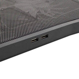 White Shark ICE WARRIOR Laptopstativ med Innebygd Kjøler – Svart