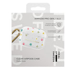iDeal of Sweden AirPods Pro (1. & 2. Gen.) Clear Case med Karabinkrok - Petite Floral