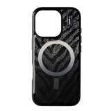 iPhone 12 / 12 Pro iDeal Of Sweden Clear Deksel - MagSafe Kompatibel - Zebra Mystique