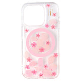 iDeal Of Sweden iPhone 14 Pro Clear Case - MagSafe Kompatibel - Cherry Blossom