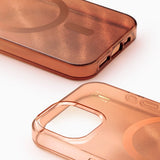 iPhone 17e / 16e / 15 / 14 / 13 iDeal Of Sweden Clear Deksel - MagSafe Kompatibel - Mocha Mousse
