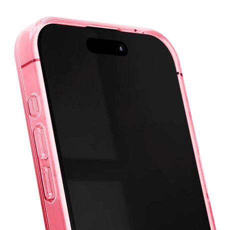 iPhone 15 Pro iDeal Of Sweden Clear Deksel - MagSafe Kompatibel - Cherry Lacquer