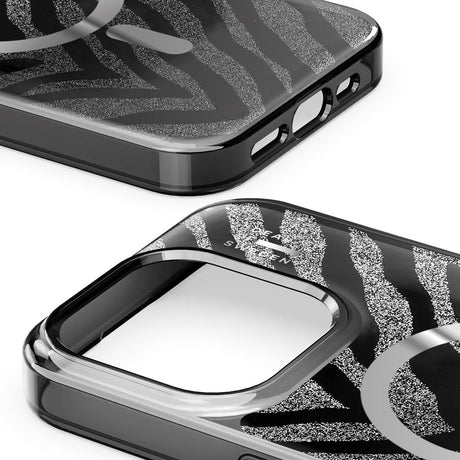 iPhone 17e / 16e / 15 / 14 / 13 iDeal Of Sweden Clear Deksel - MagSafe Kompatibel - Zebra Mystique