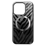 iPhone 17e / 16e / 15 / 14 / 13 iDeal Of Sweden Clear Deksel - MagSafe Kompatibel - Zebra Mystique