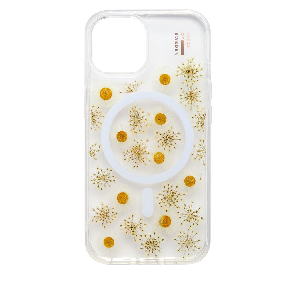iDeal Of Sweden iPhone 15 Pro Max Clear Case - MagSafe Kompatibel - Daisy Bloom