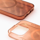 iPhone 15 Pro Max iDeal Of Sweden Clear Deksel - MagSafe Kompatibel - Mocha Mousse