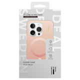 iPhone 15 Pro Max iDeal Of Sweden Clear Deksel - MagSafe Kompatibel - Rose Blush