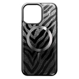 iPhone 15 Pro Max iDeal Of Sweden Clear Deksel - MagSafe Kompatibel - Zebra Mystique