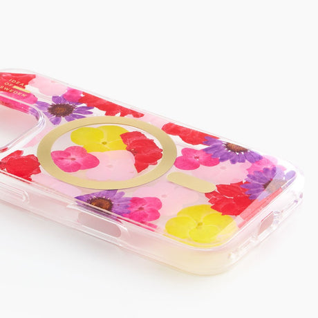 iPhone 15 Pro Max iDeal Of Sweden Clear Case - MagSafe Kompatibel - Tropical Floral