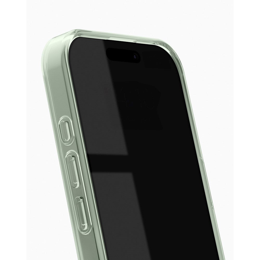iPhone 16 Pro iDeal Of Sweden Clear Deksel - MagSafe Kompatibel - Sage Green