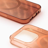 iPhone 16 Pro iDeal Of Sweden Clear Deksel - MagSafe Kompatibel - Mocha Mousse